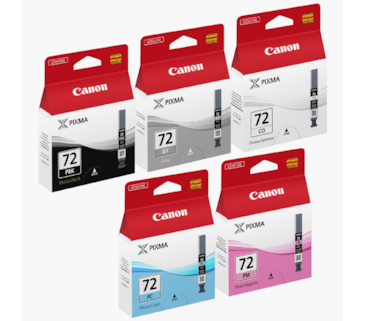 Kit Photo Canon Pixma Pro 10 (PGI72PBK/GY/PM/PC/CO)