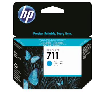 Tinteiro Cião HP Designjet T120/T520 - 29ml - 711