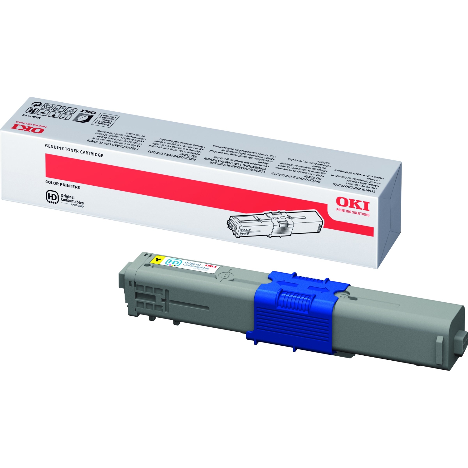 Toner Laser Oki Okipage C310/MC351/361 - Amarelo - (44469704