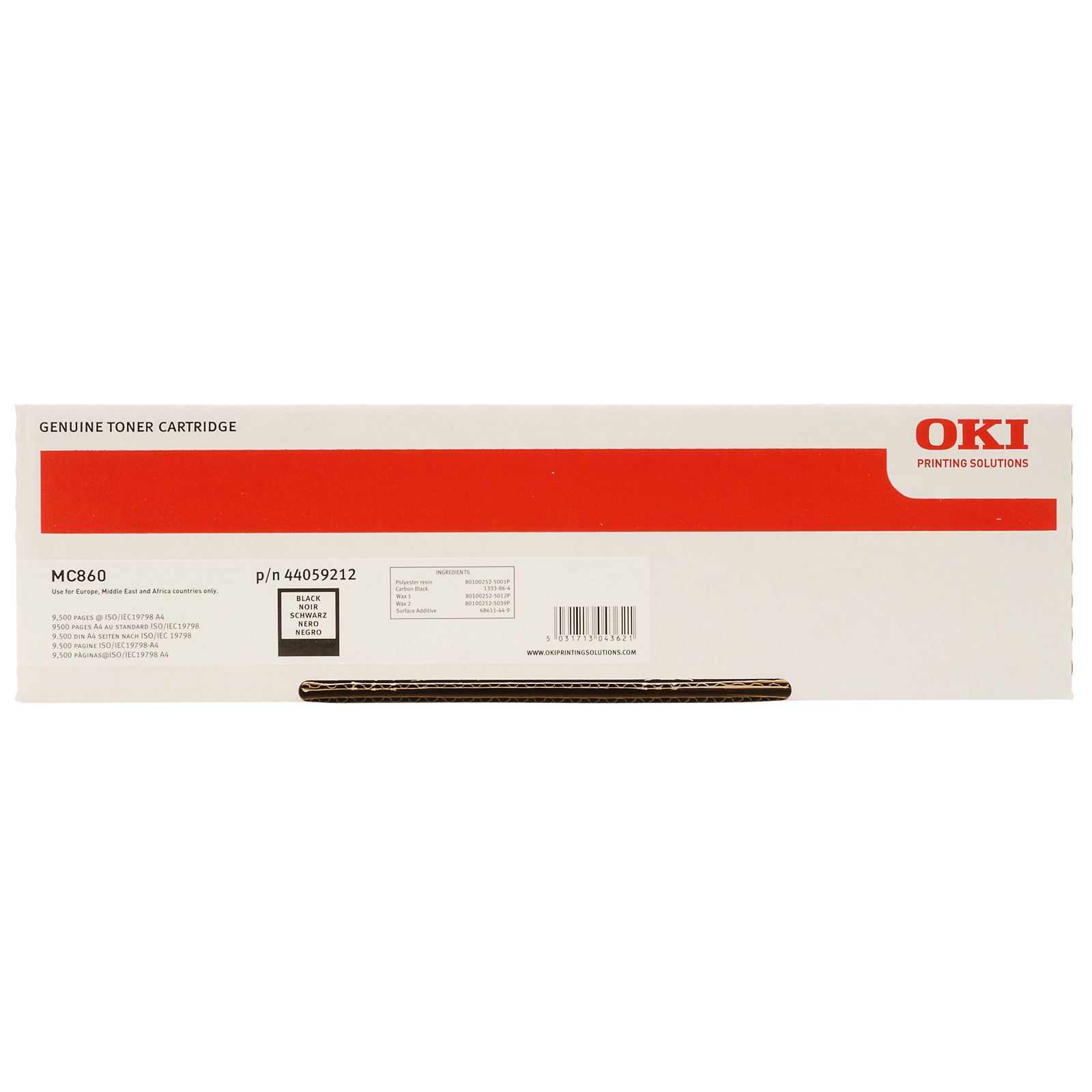Toner Laser Oki Okipage MC860 MFP - Preto (44059212)