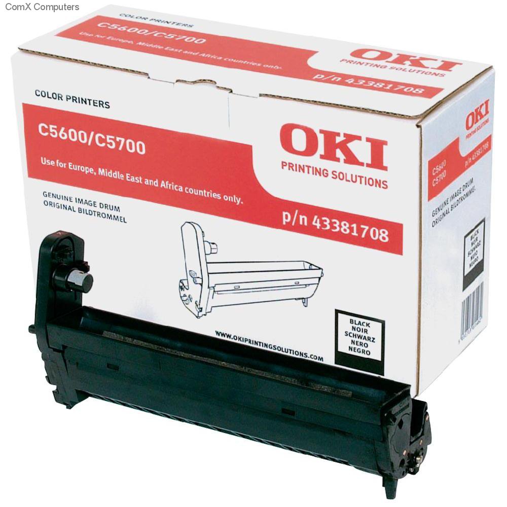 Tambor Laser Oki Okipage C5600/5700 - Preto - (43381708)