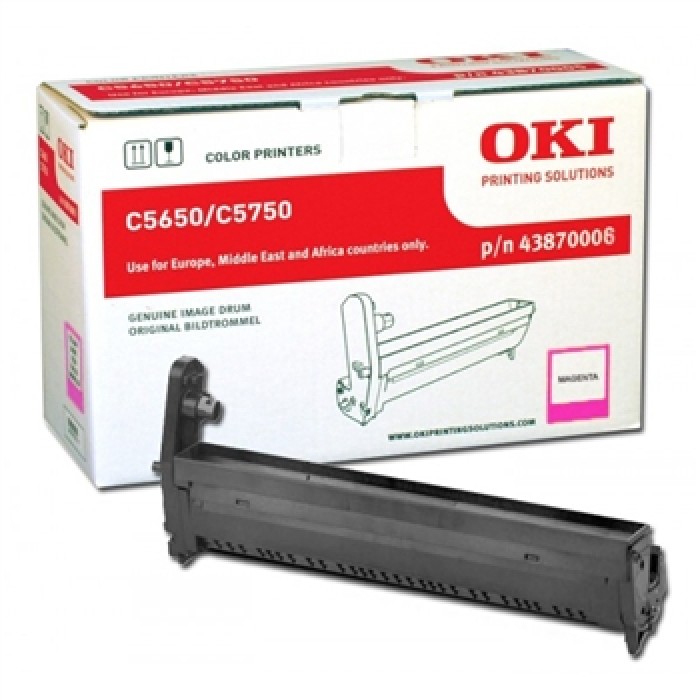 Tambor Laser Oki C5650/5750 - Magenta - (43870006)