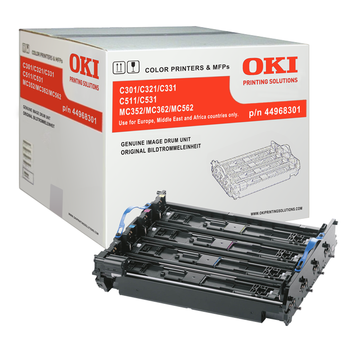 Tambor Laser Oki C301/321/331/511 / MC352/362/562 (44968301)