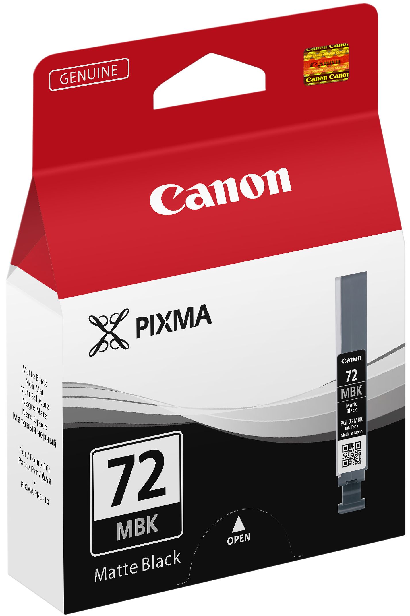 Tinteiro Preto Mate Canon Pixma Pro 10