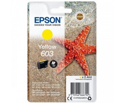 Tinteiro Amarelo Epson Expression Home XP-2100/WF-2810 - 603