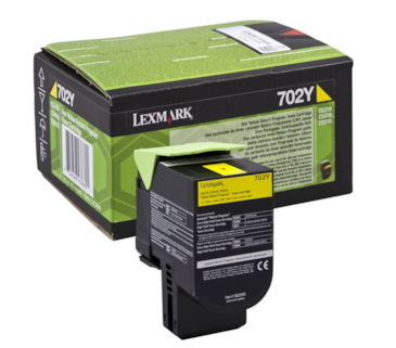 Toner Laser Lexmark CS310/410/510 - Amarelo - 1000 Cópias