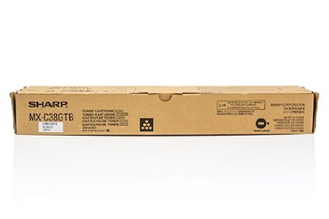 Toner Original Sharp MX-C310/311/380/381 - Preto (MX-C38GTB)