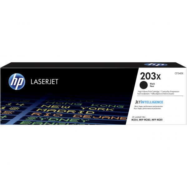 Toner Preto HP Color LaserJet Pro M254 / MFP M281-3.2K-203X