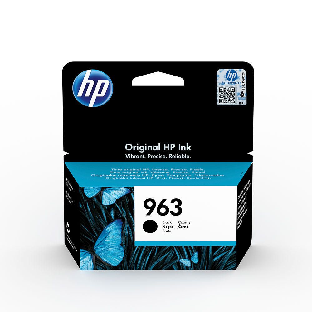 Tinteiro Preto HP Officejet Pro 9010/9012/9020/9025 - HP963