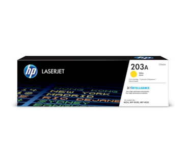 Toner Amarelo HP Color LaserJet Pro M254 / MFP M281 - 203A