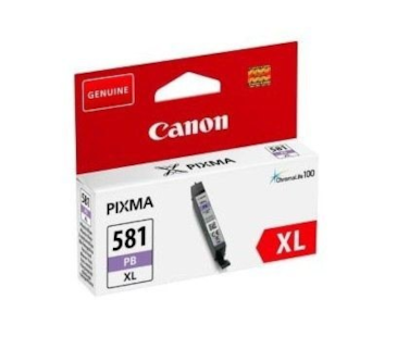 Tinteiro Foto Azul Canon Pixma TR7500/TR8550/TS6150-Alta Cap