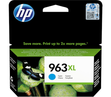 Tinteiro Ciano HP Officejet Pro 9010/9012/9020/9025-HP963XL