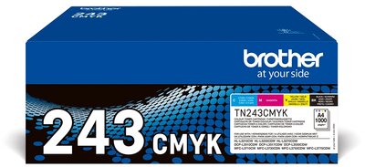 Pack 4 Toners Brother HL-L3210CDW/ DCP-L3550CDW-1000 cópias