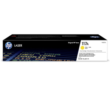 Toner Amarelo HP Color Laser 150a/150nw/178nw/179fnw (117A)