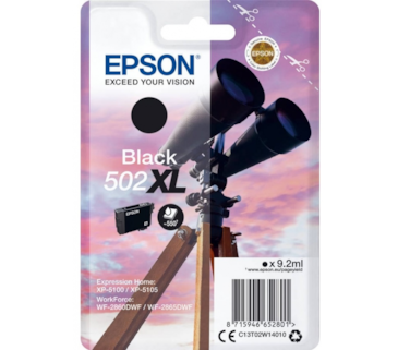 Tinteiro Preto Epson Expression PremiumXP-5100/WF-2860-502XL