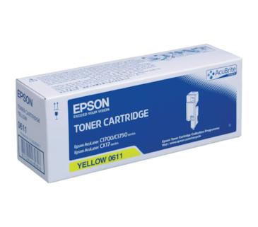 Toner Laser Epson Aculaser C1700/1750/CX 17 - Amarelo