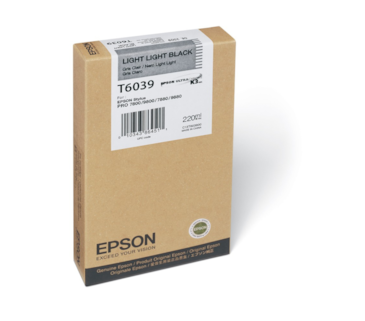 Tinteiro Cinzento Claro Epson Stylus Pro 7800 - 220 ml