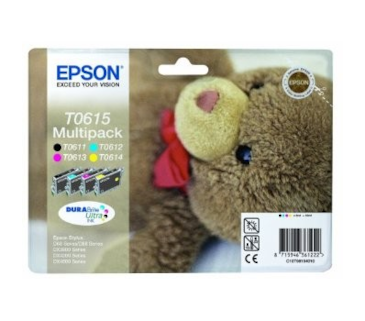 Pack de 4 Tinteiros Epson Stylus D88 / DX3800