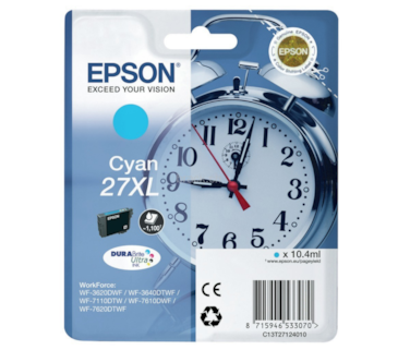 Tinteiro Cião Epson WorkForce WF-3620dwf/7110dtw - 27XL