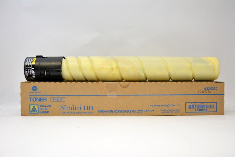 Toner Original Konica Minolta Bizhub C224/284/364 - Amarelo