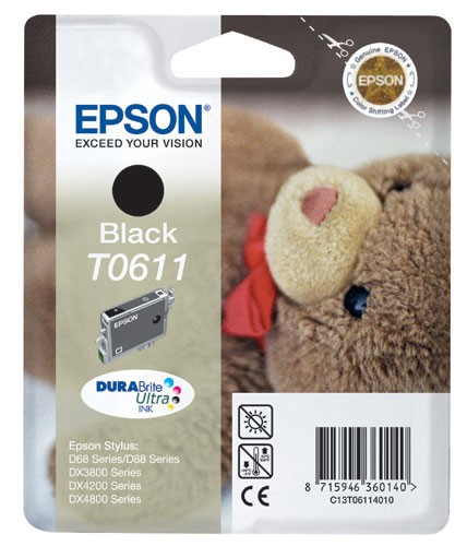 Tinteiro Preto Epson Stylus D88 / DX3800/4200/4800
