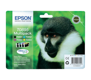 Kit Tinteiros Epson S20 / SX105/205 - 4 cores