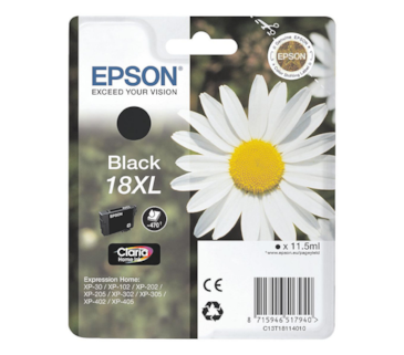 Tinteiro Preto Expression Home XP-30/102/202-Alta Capa-18XL