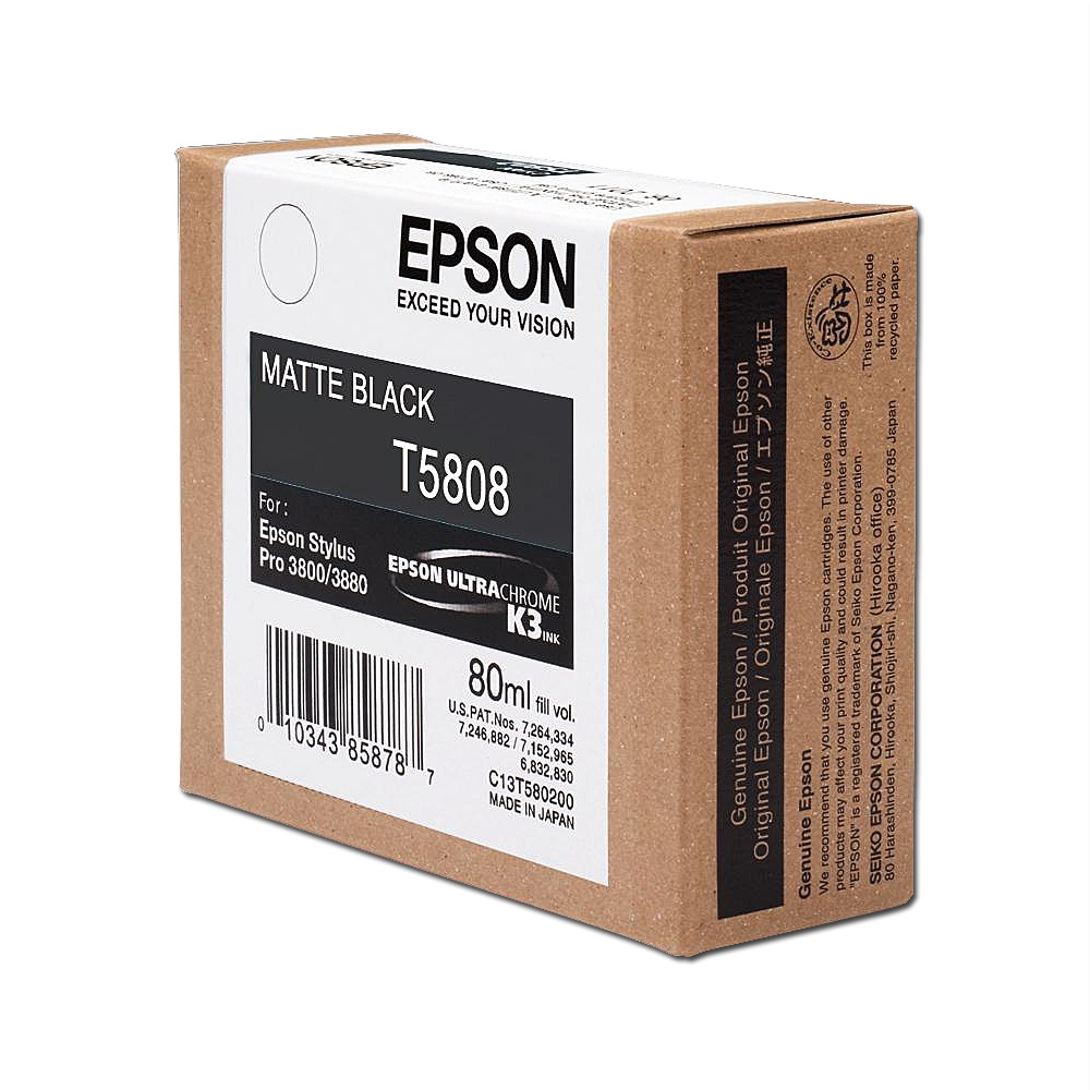 Tinteiro Preto Matte Epson Stylus Pro 3800