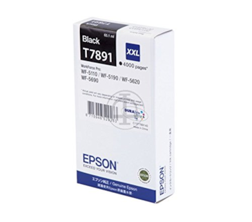 Tinteiro Preto Epson Workforce Pro WF-5000 Séries - 78XXL