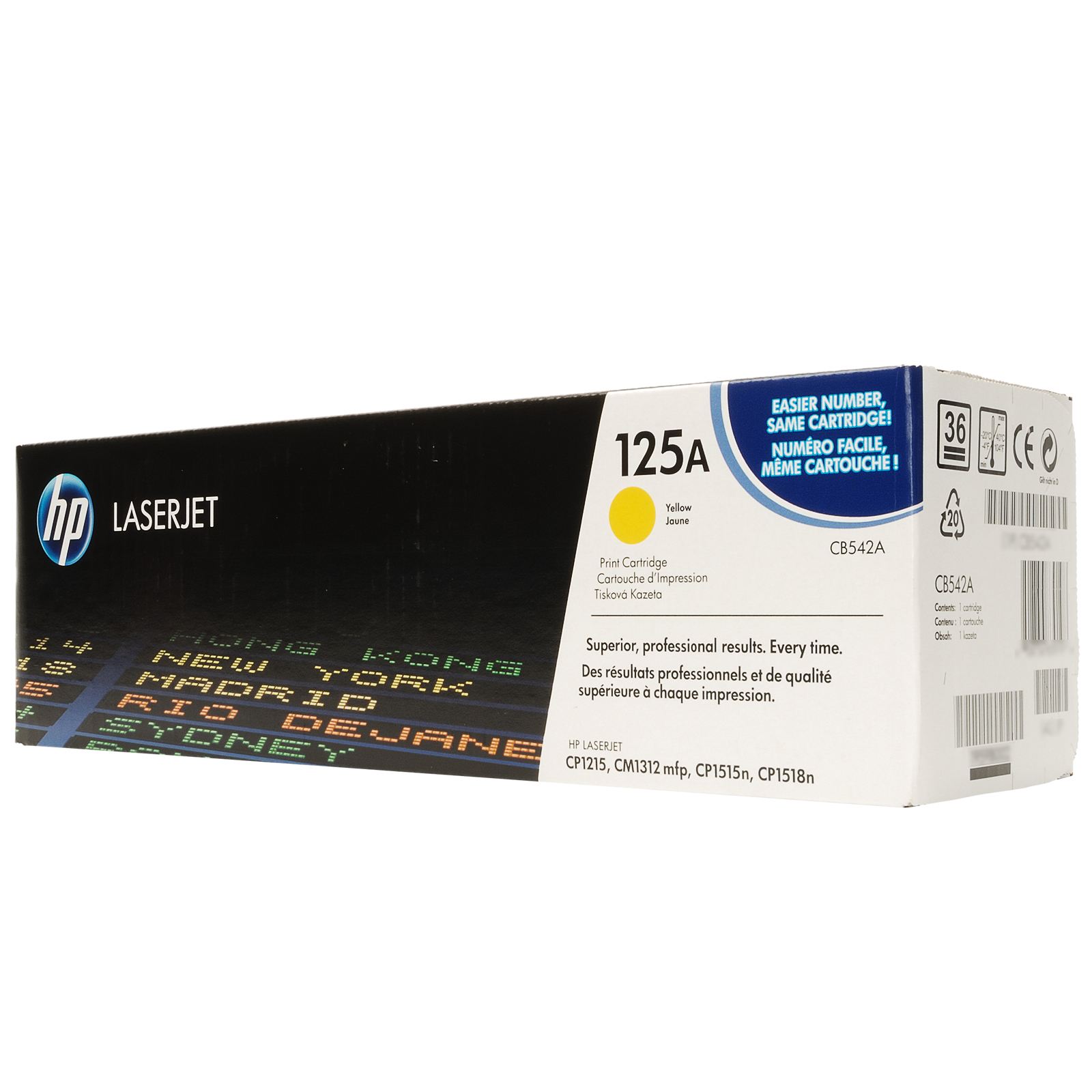 Toner Laser HP LaserJet CP1210/1215/CM1312 (125A) - Amarelo