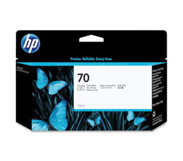 Tinteiro Preto Photo HP DesignJet Z2000 - 130 ml - 70