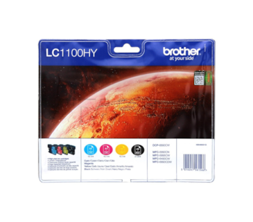 Packs de 4 Tinteiros Brother MFC-6490CW  Alta capacidade