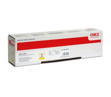 Toner Laser Oki Okipage C801/821 - Amarelo (44643001)