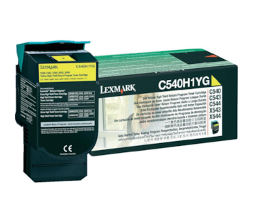 Toner Laser Lexmark C540 - Yellow 2 K