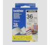 Fita Brother P-Touch Branco/Preto 36 mm x 8 m
