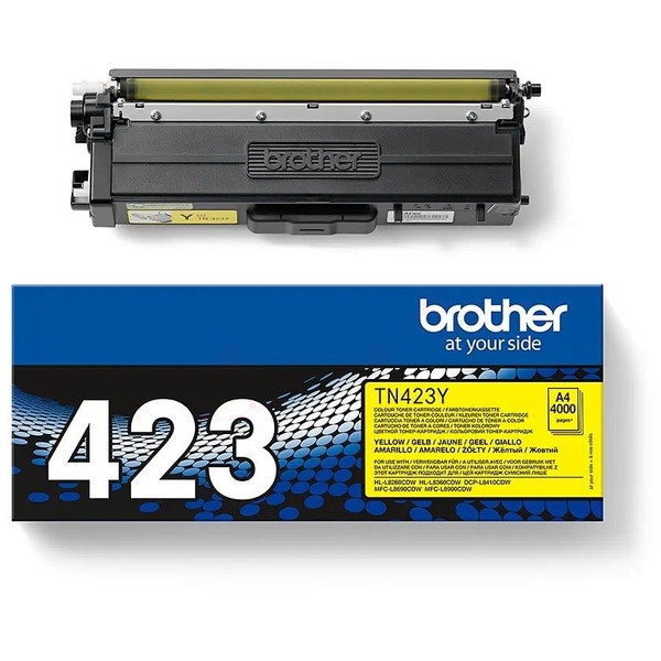 Toner Amarelo Brother DCP-L8410/HL-L8260/MFC-L8690 - 4K