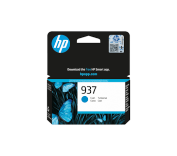 Tinteiro Ciano HP Officejet Pro 9110/9120/9130/9720 - HP937