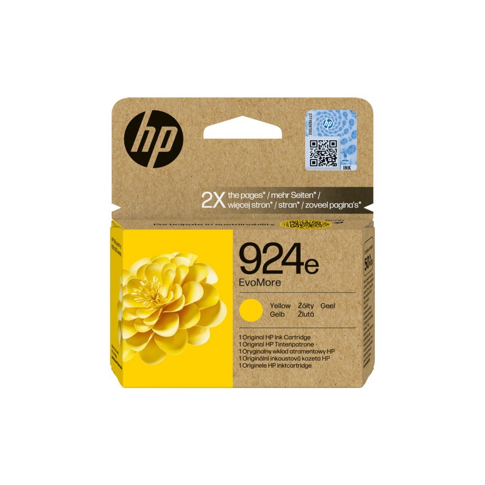 Tinteiro Amarelo HP Officejet Pro 8120e/8130e-Alta Ca-HP924e