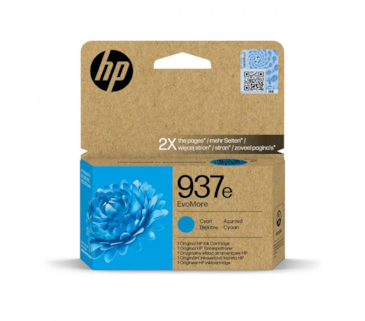 Tinteiro Ciano HP Officejet Pro 9110/9120/9130/9720 - HP937e