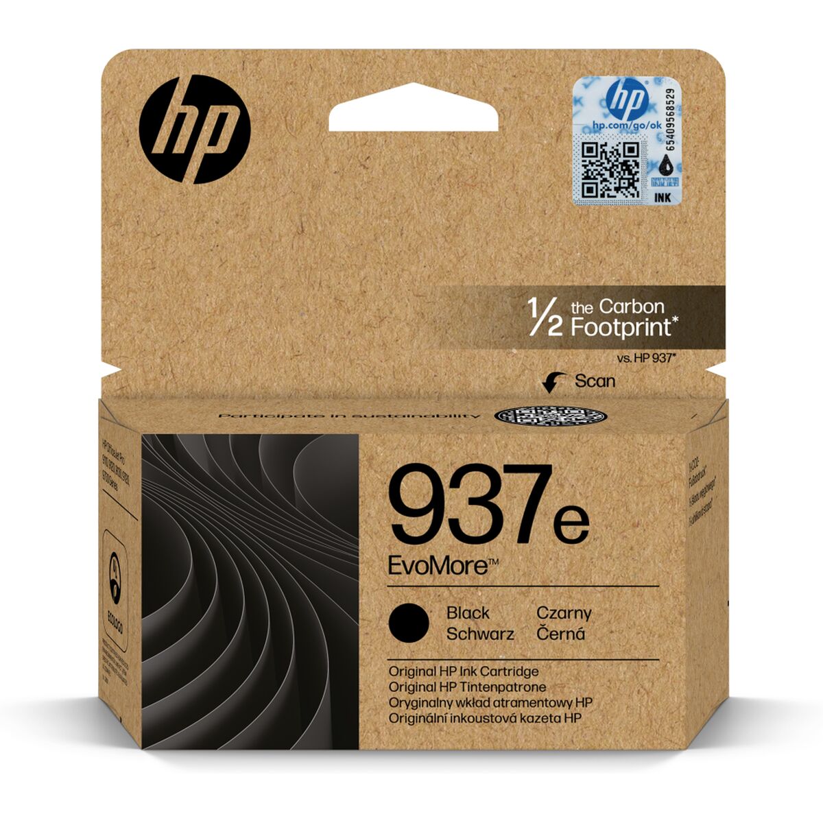 Tinteiro Preto HP Officejet Pro 9110/9120/9130/9720 - HP937e