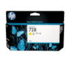 Tinteiro Amarelo HP DesignJet T730/T830 - 130ml - 728