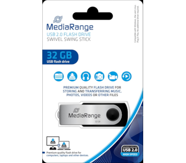 Pen Drive Mediarange 16GB USB 2.0