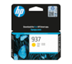 Tinteiro Amarelo HP Officejet Pro 9110/9120/9130/9720-HP937