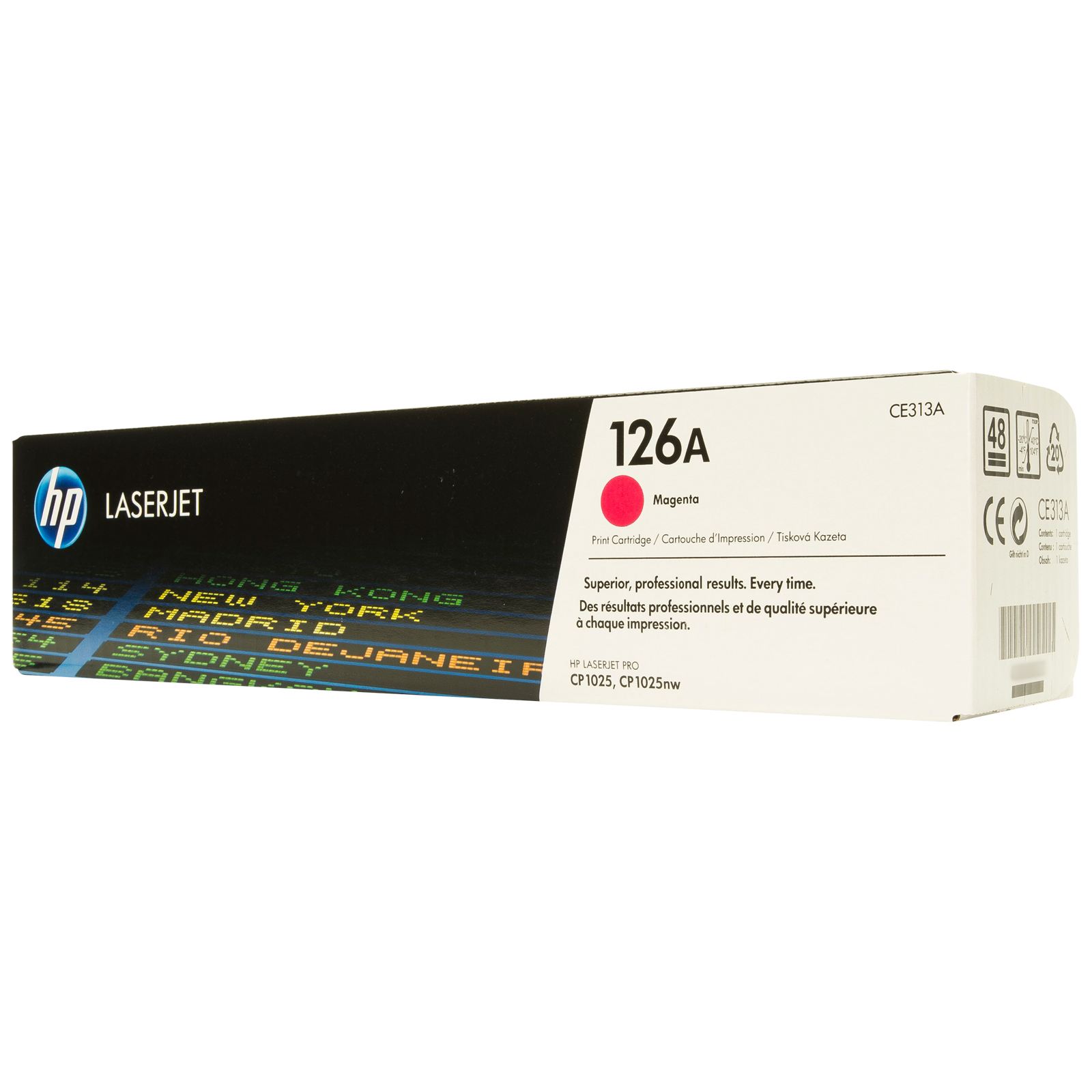 Toner Laser HP LaserJet Pro CP1025NW (126A) - Magenta
