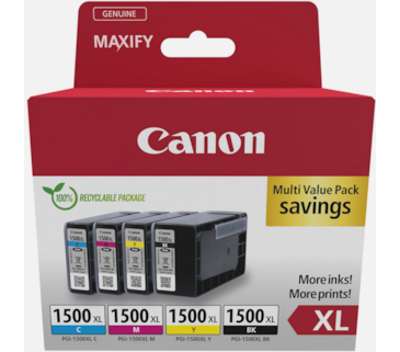 Kit de 4 Canon Maxify MB2050/MB2350-BK/C/M/Y-Alta Capacidade