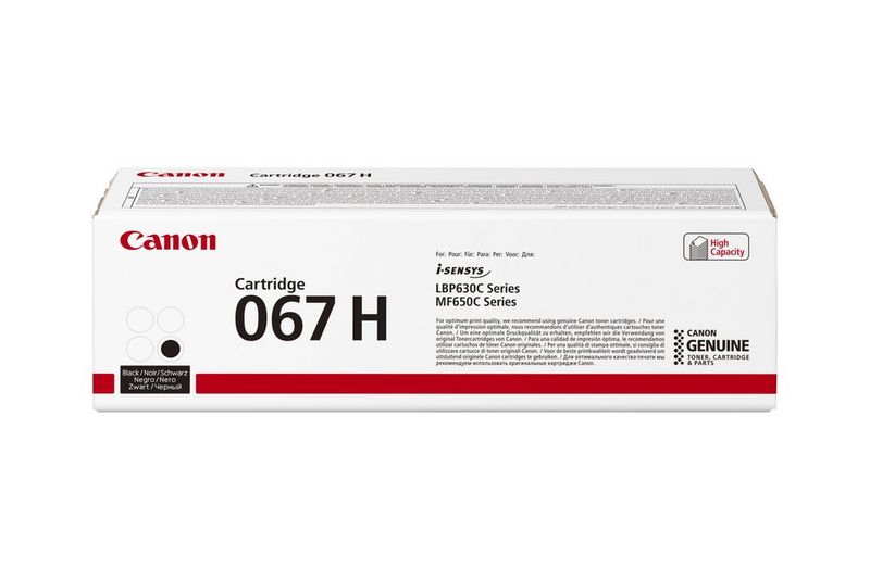 Toner Orig. Preto Canon LBP631/LBP633/MF651/MF655 - 067HBK