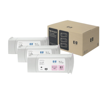 Tinteiro Magenta Claro DesignJet 5000/5000PS - 81 - Pack 3