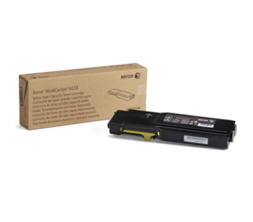 Toner Amarelo Original Xerox WorkCentre 6655 - 7000 cópias