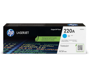 Toner Cião HP Color LaserJet Pro 4202/4301/4303 (220A)