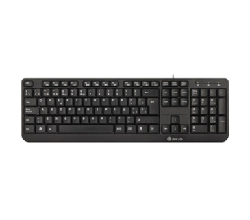 Teclado NGS Funky Preto USB 104 teclas